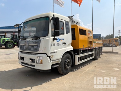 2025 XCMG/Schwing HBC9018V on 2021 DongFeng DFH1160B1 4x2 Inline Concrete Pump Truck