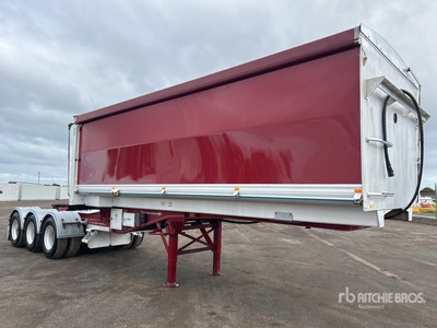 2011 Sloanebuilt 6.5 m Tri/A B-Double Lead Rollback Remorque à benne basculante arrière