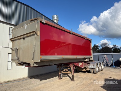 2011 Sloanebuilt B-Double Lead Rollback End Dump Trailer