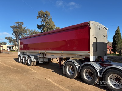 2010 Sloanebuilt Tri/A End Dump Trailer