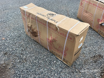 2026 EV-BLACK Electric Skuter (Unused)