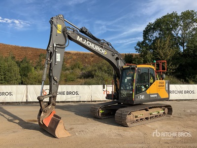 2019 Volvo EC140EL Tracked Excavator