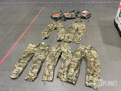 (10) Assault Packs, (3) Wet Weather Trousers & Assorted Items