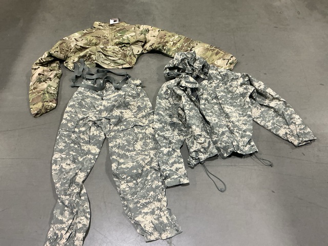 (34) Jackets, (14) Pairs of Trousers, (24) Insulated Jackets & Assorted Items (34) Jackets, (14) Pairs of Trousers, (24) Insulated Jackets & Assorted Items