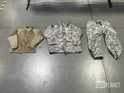 (8) Cold Weather Parkas, (14) Cold Weather Jackets & Assorted Items