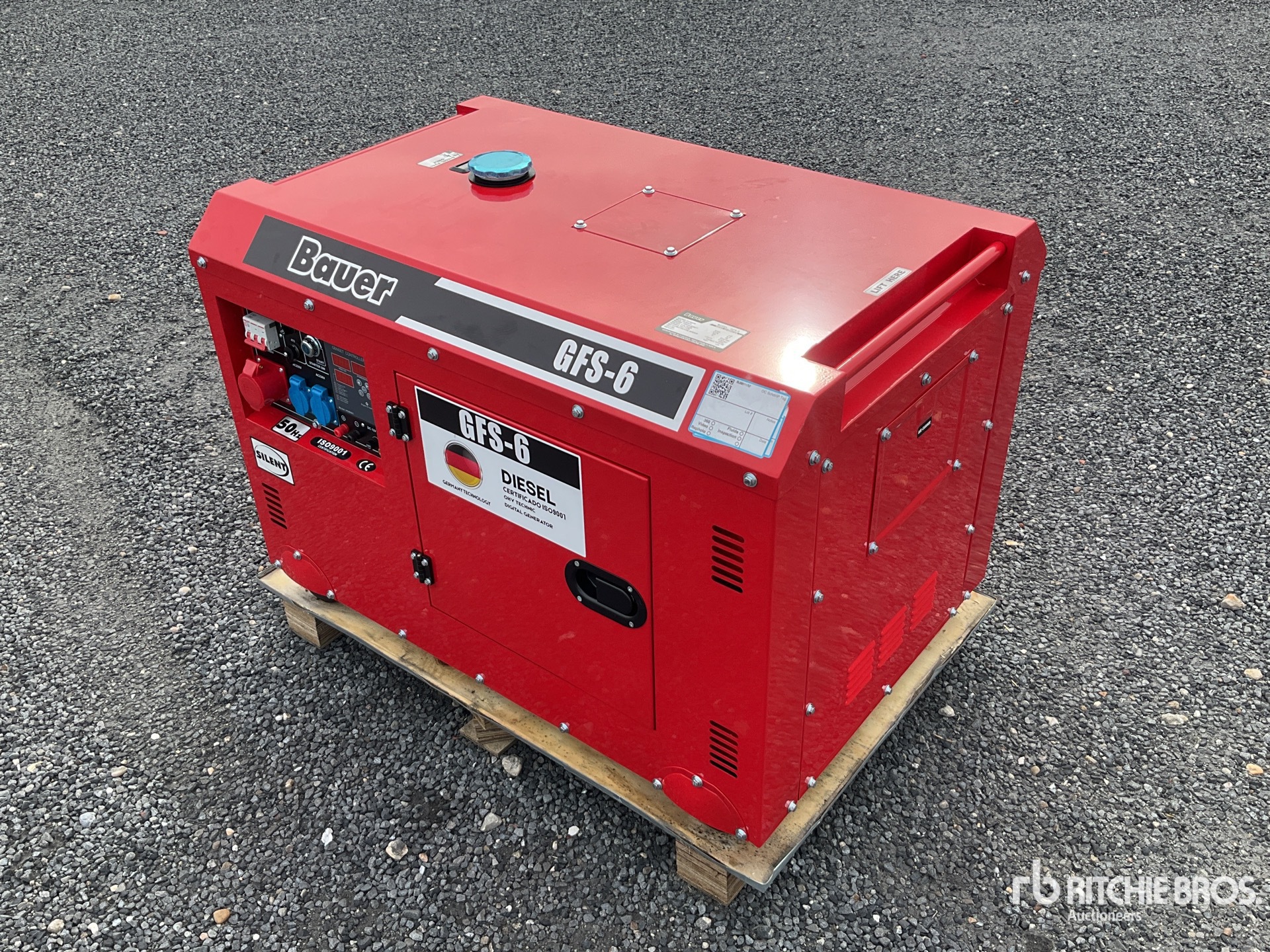 Bauer Generatoren GFS-6 ATS Portable Generator Set