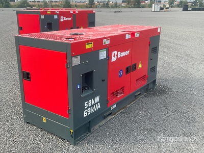 2026 Bauer Generatoren GFS-50 ATS Generator Set