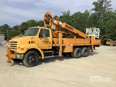 Elliot 185F on 2007 Sterling L7500 6x4 Bucket Truck
