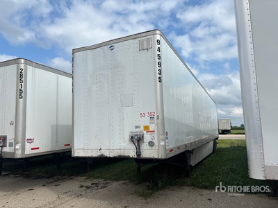 2017 Utility VS2DX 53 ft x 102 in T/A Van Trailer