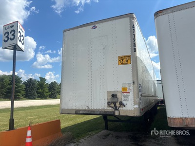 2018 Utility VS2DX 53 ft x 102 in T/A Van Trailer