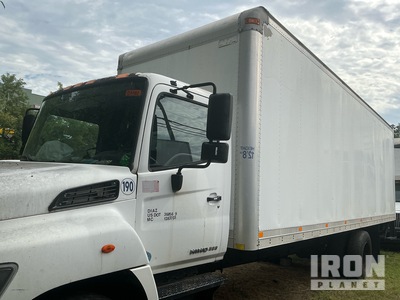 2012 Hino 268 4x2 Moving شاحنة فان