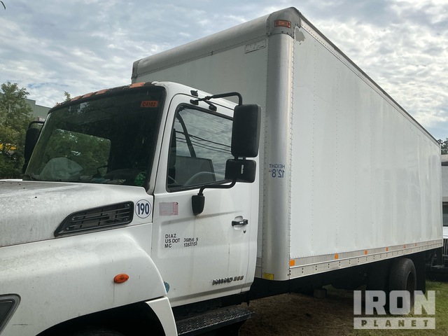 2012 Hino 268 4x2 Van Truck (Inoperable)