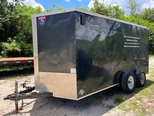 2023 Alfa Cargo 7X14TA 15 ft T/A Enclosed Trailer