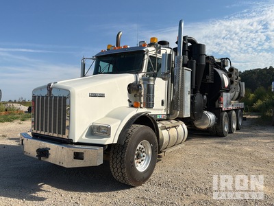 Vactor on 2014 Kenworth T800 8x6 ハイドロバキュームトラック
