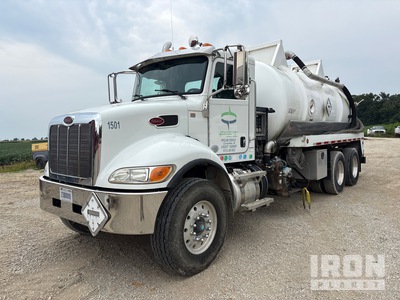 2014 Brenner Tank LLC on 2015 Peterbilt 348 6x4 Vacuum Tanker Truck