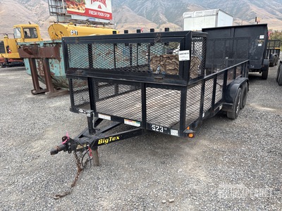 2018 Big-Tex 16 ft T/A Trailer utilitario