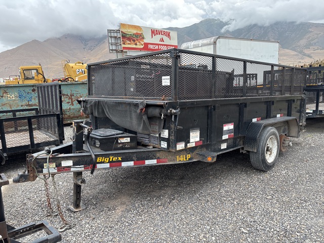 2021 Big-Tex 14 ft T/A Dump Utility Trailer