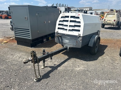 Rotair D185T4F 185 cfm Mobile Compresor de aire