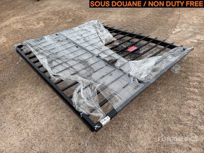 2025 SK-T60 Portail En Fer A Deux Battants (Non Utilise) Bi Part Iron Gate Door Doors Porte (Unused)