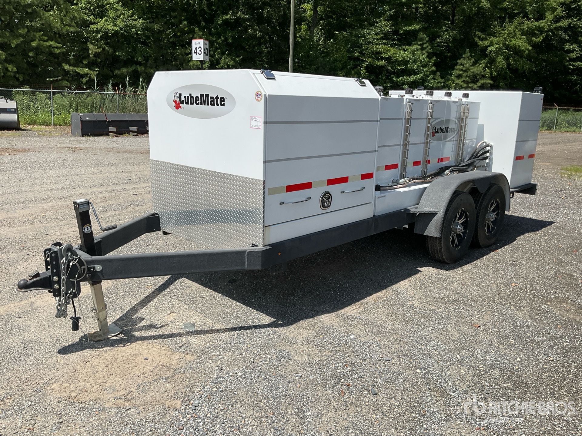 2020 Stellar LubeMate T/A Fuel and Lube Trailer