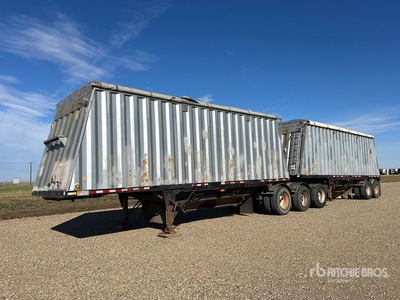 1999 Advance Trailer Super B-Train Grain Trailer
