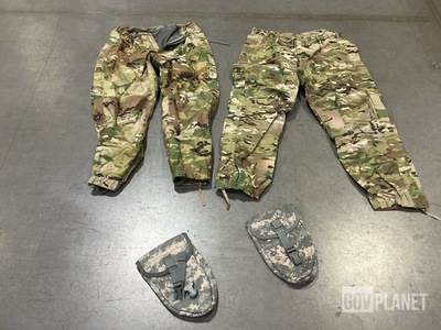(11) Pairs of Trousers, (17) Entrenching Tool Carriers & Assorted Items