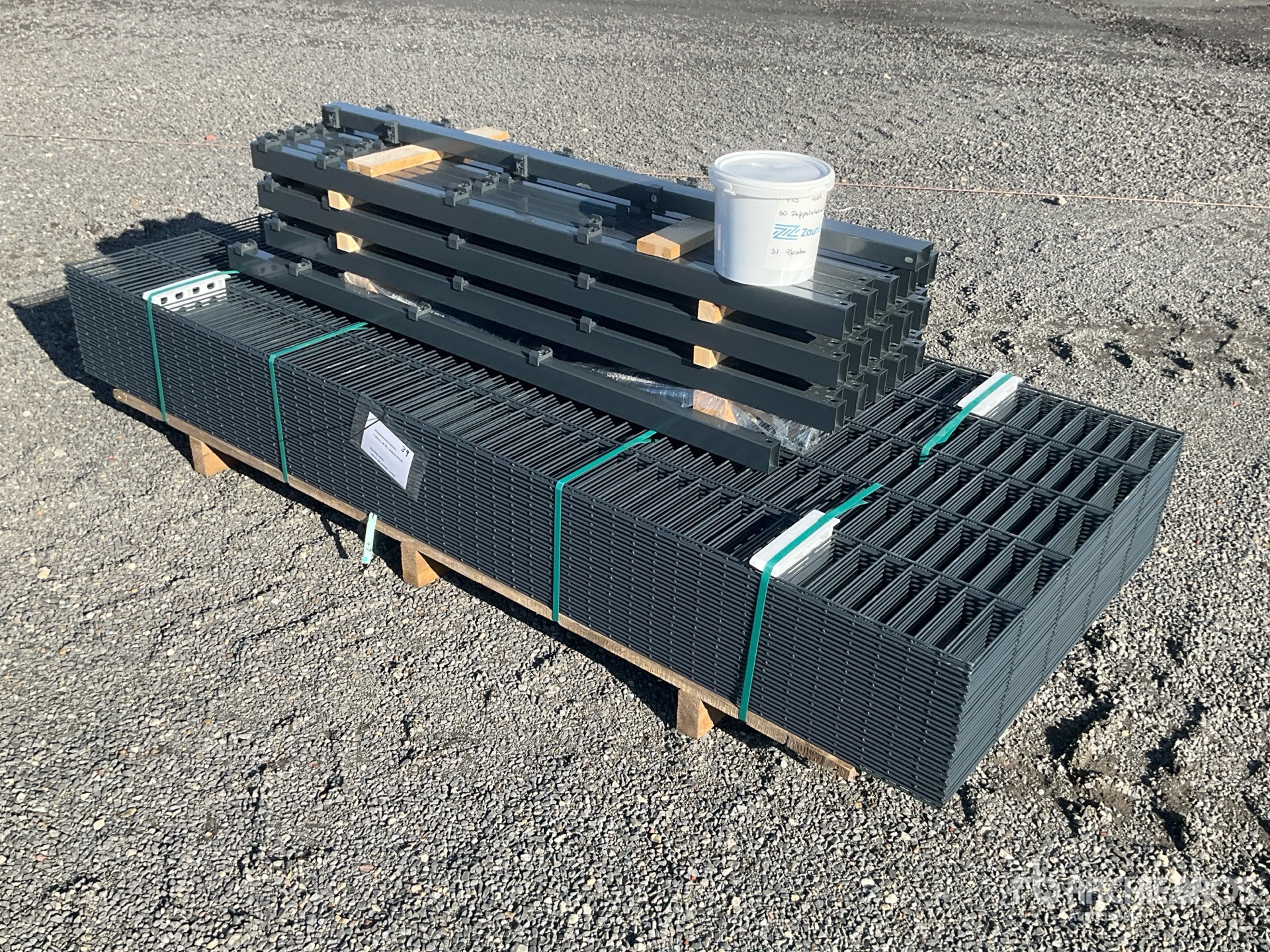 Qty of 75 Meter (1,03m x 2,50m) Site Fence (Unused)
