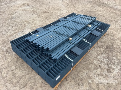 Qte De Clotures (Non Utilise) 75 M 1.63m x 2.50m Qty Of Site Fence (Unused)