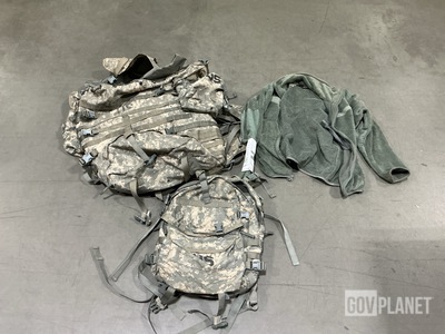 (27) Assault Packs, (9) Large Field Rucksacks & (1) Cold Weather Jacket