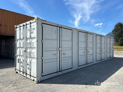 2026 40 ft High Cube Multi-Door Storage Container