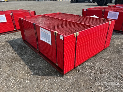 Quantity of (30) Canex 7 ft 6 in x 5 ft 10 in Powder Coated Valla (Unused)
