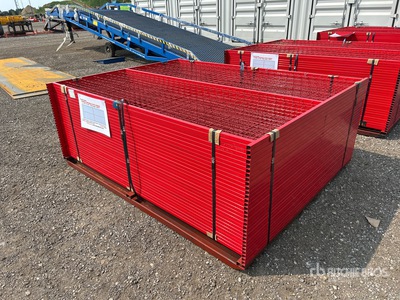 Quantity of (30) Canex 7 ft 6 in x 5 ft 10 in Powder Coated Valla