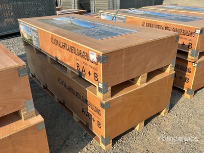 2026 AGR-MS2642 26 ft x 42 ft Metal Garage Budynek magazynowy (Unused)