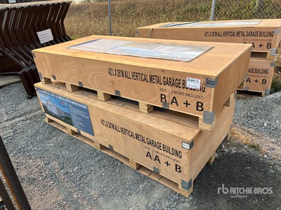 2026 AGR-MS2642 26 ft x 42 ft Metal Garage Storage Building (Unused)