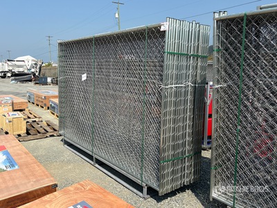 Quantity of (20) 2026 GLCF1006 10 ft x 6 ft Chain Link Temporary Ogrodzenie terenu (Unused)
