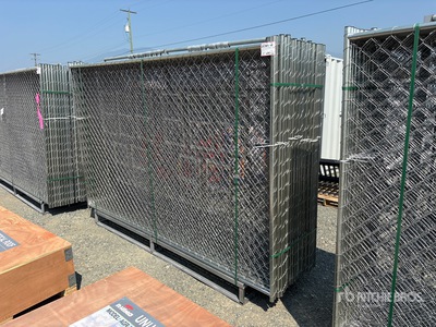 Quantity of (20) 2026 GLCF1006 10 ft x 6 ft Chain Link Temporary Ogrodzenie terenu (Unused)