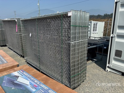 Quantity of (20) 2026 GLCF1006 10 ft x 6 ft Chain Link Temporary Ogrodzenie terenu (Unused)