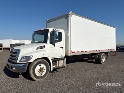 2017 Hino 338 4x2 Moving Camion fourgon