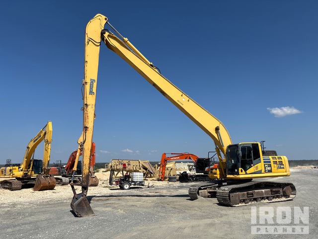 2018 Komatsu PC290LC-11 Long Reach Tracked Excavator