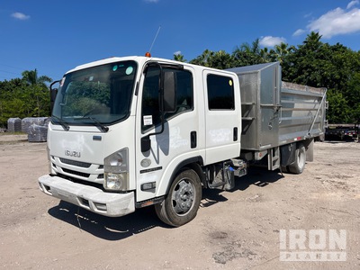 2019 Isuzu NPR 4x2 Crew Cab Dump Truck