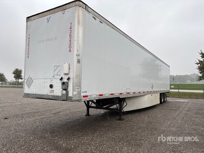 2014 Vanguard 53 ft T/A Semi-remorque fourgon