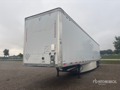 2014 Vanguard Maxcube 53 ft x 96 in T/A Remorque fourgon