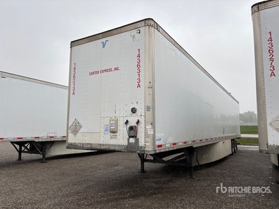 2014 Vanguard 53 ft T/A Semi-remorque fourgon