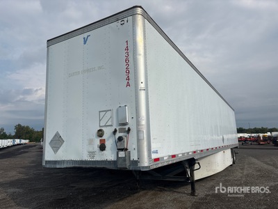 2014 Vanguard 53 ft x 96 in T/A Van Trailer