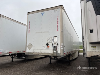 2014 Vanguard 53 ft T/A Semi-remorque fourgon