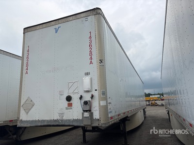 2014 Vanguard 53 ft x 96 in T/A Remorque fourgon