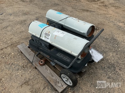 (2) Dyna-Glo Delux Space Heaters