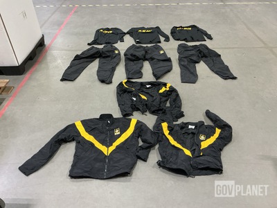 (66) Pairs of Physical Fitness Pants, (45) Fitness Jackets & Assorted Items