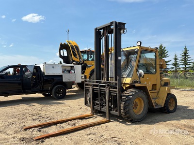 1996 Eagle Picher RC60 6000 lb 4x2 Rough Terrain Forklift