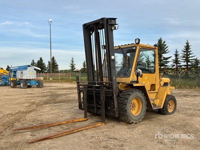 1995 Eagle Picher RC60 6000 lb 4x2 Rough Terrain Forklift
